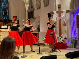 The Knightingales entertain a full house at St Mary's